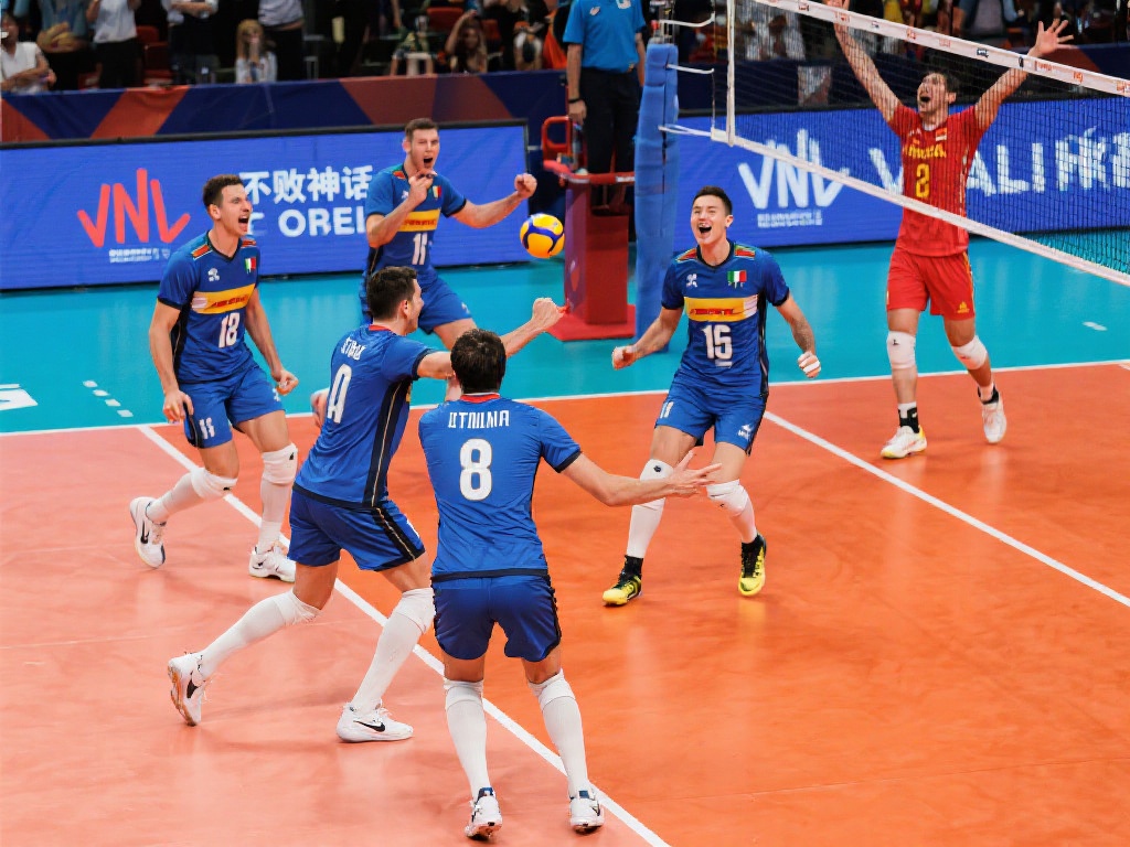 中国队力克意大利队豪取三连胜巩固优势 战胜意大利队,彰显中国队实力
在历史上